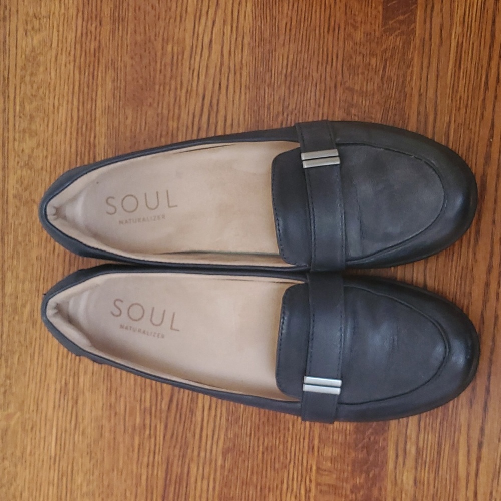 NATURALIZER SOUL "Kently" Navy Loafers